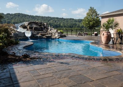 Swimming Pool, Patio, Water Features, Fire Place