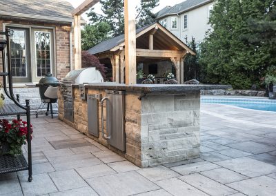 Landscape, Fireplace, Outdoor Kitchen