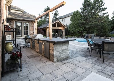 Landscape, Fireplace, Outdoor Kitchen